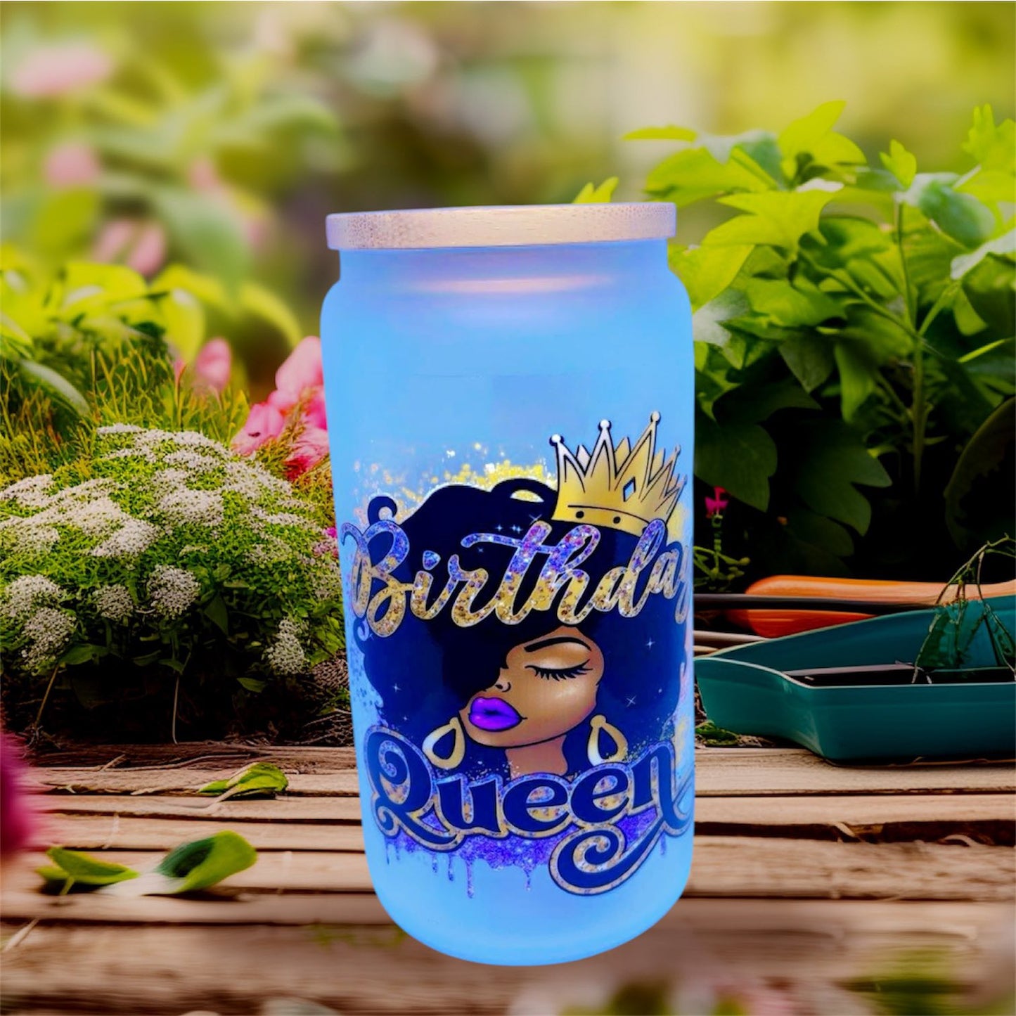 YOLELUX Birthday Tumbler 16oz - Édition Anniversaire avec Paille et Couvercle