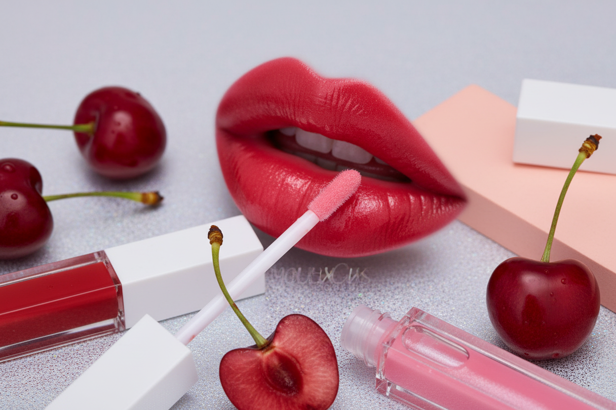 YOLELUX Gloss avec lèvres et cerises